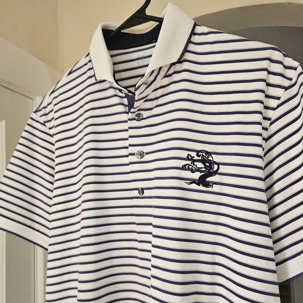 Grayson Tree House Brewing Co. Golf Polo Size Medium